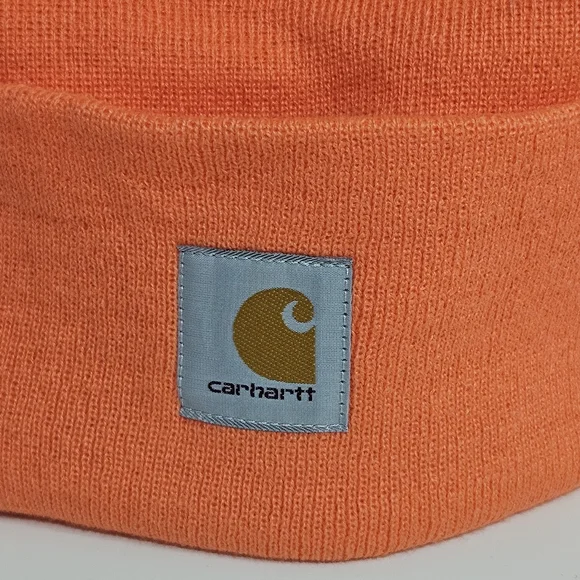 NWT Carhartt Knit Orange Beanie - Picture 4 of 6
